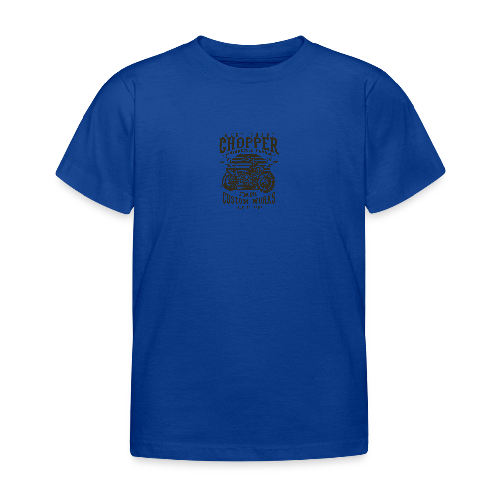 Kinderen T-shirt - koningsblauw
