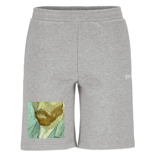 CRAFT Community 2.0 sweatshorts - grijs gemêleerd