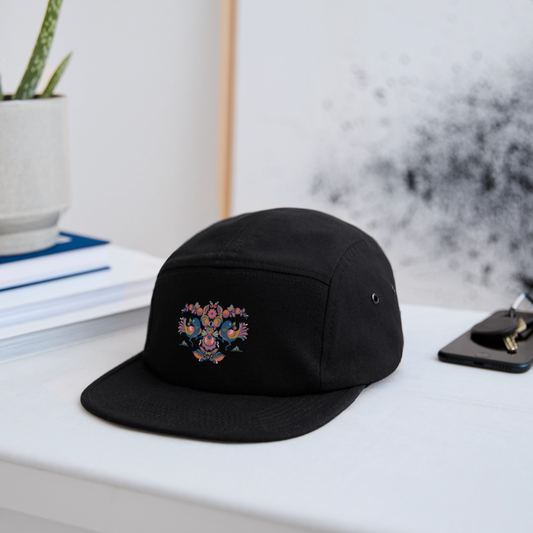 Canvas camper pet - zwart