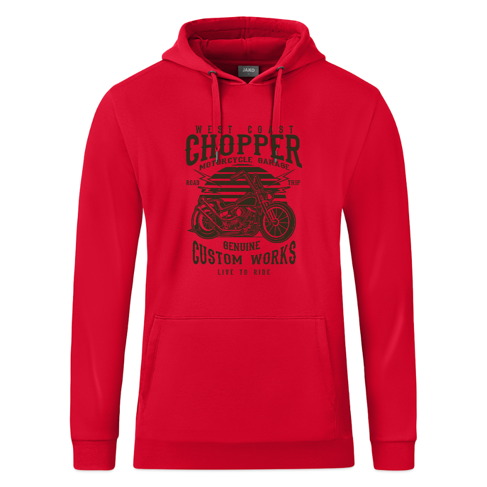 JAKO Hoodie Organic - rood