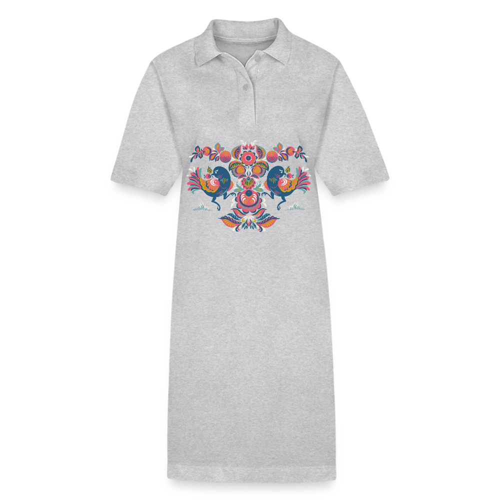 Stanley/Stella Vrouwen bio polojurk PAIGER - grijs gemêleerd