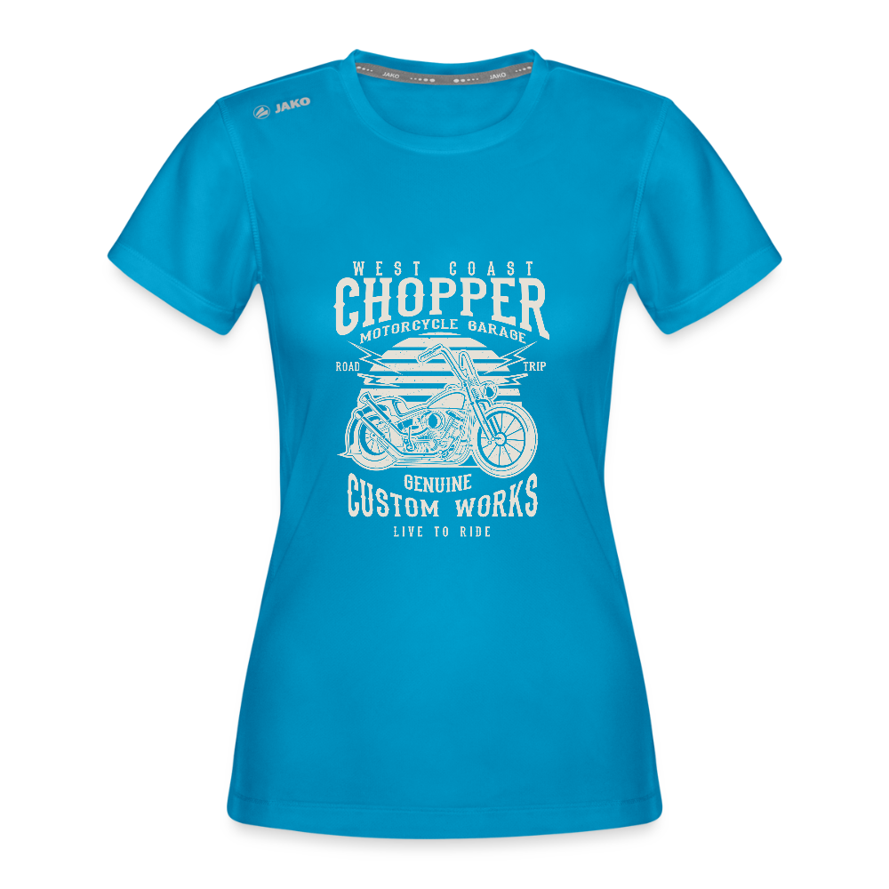 JAKO Vrouwen T-shirt Run 2.0 - saffierblauw
