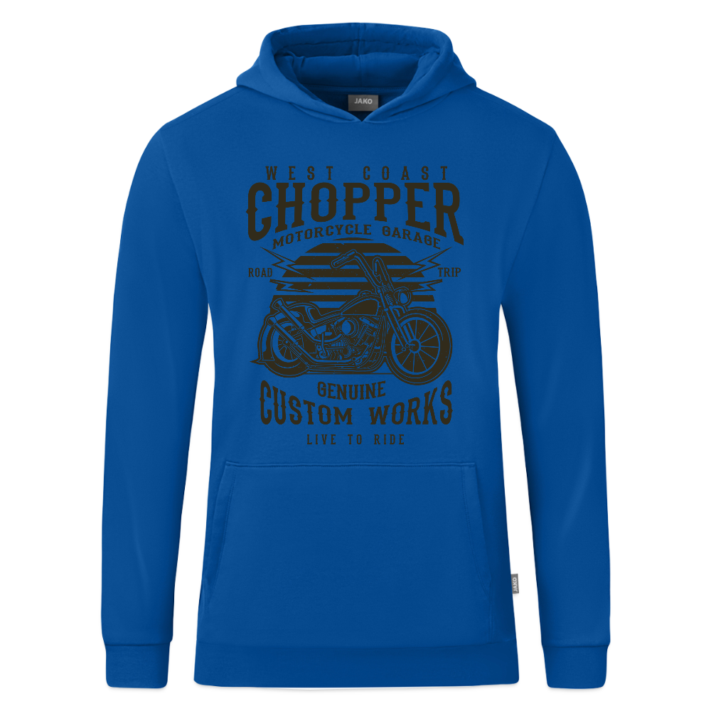 JAKO Teenager hoodie Organic - blauw