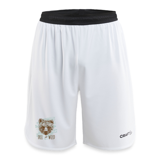 CRAFT Progress kinder-basketbalshorts - wit