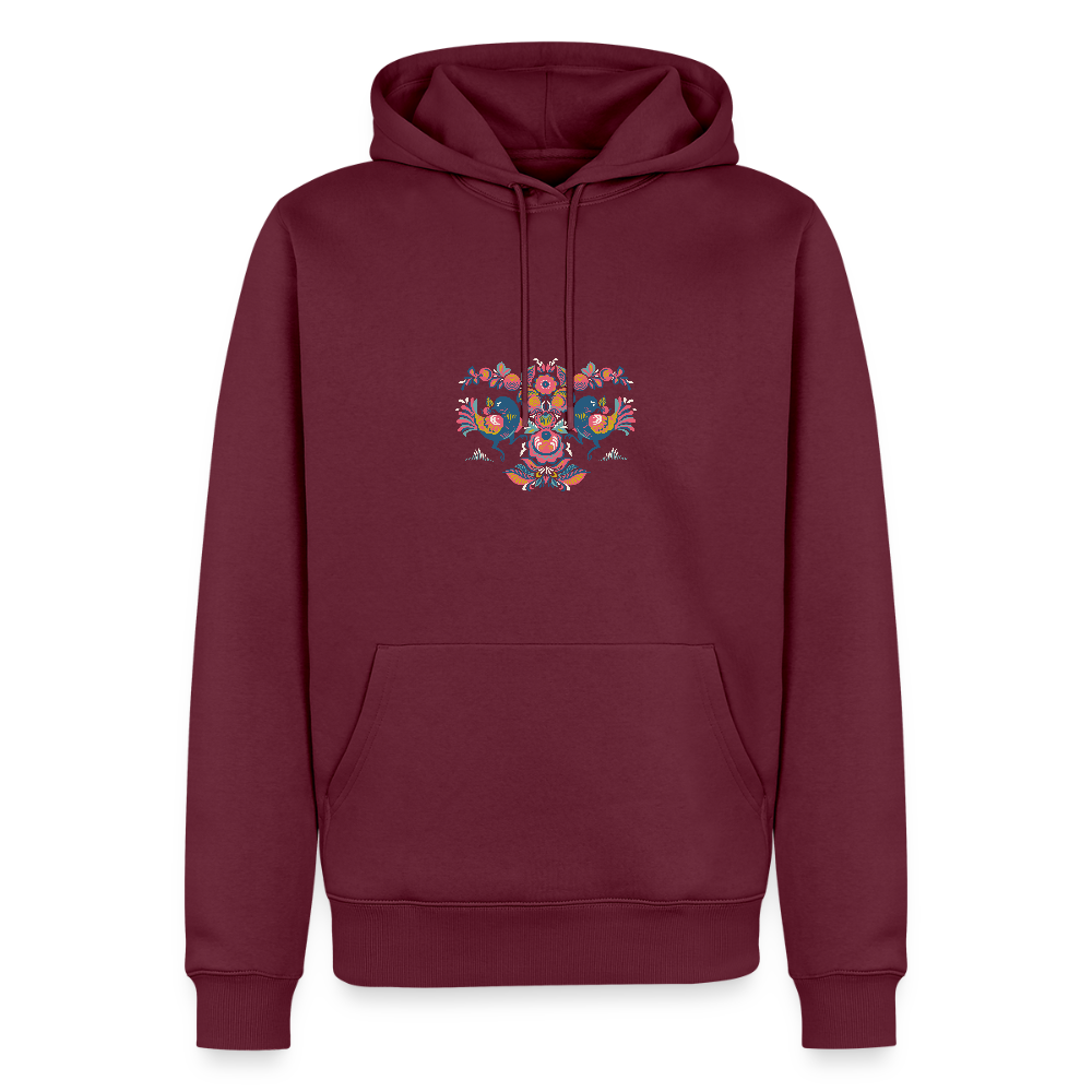 Mannen Premium hoodie - bourgondisch