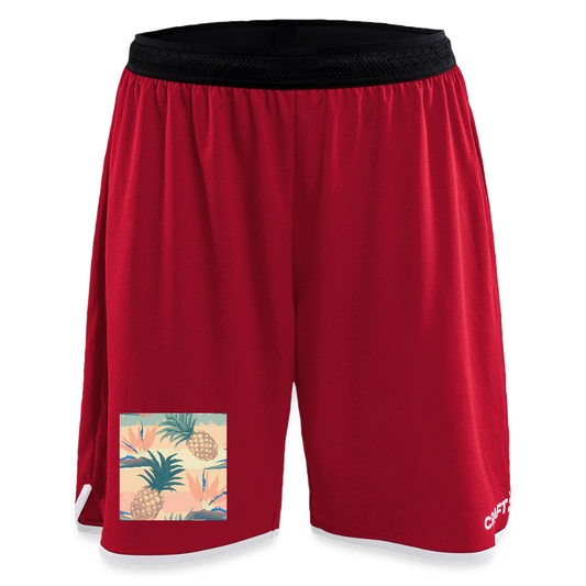 CRAFT Progress vrouwen basketbalshorts - donkerrood