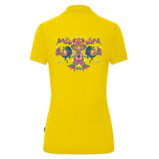 JAKO Vrouwen polo Organic - geel