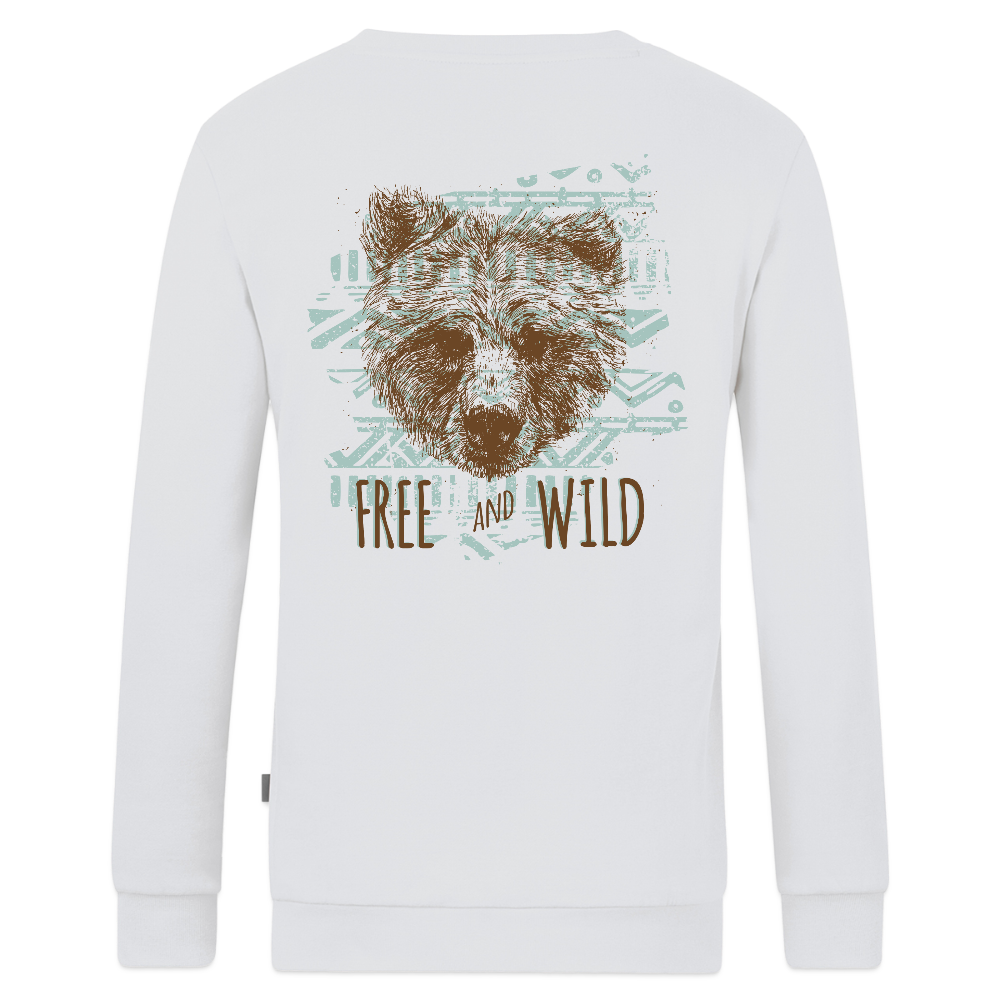JAKO Sweatshirt Organic - wit