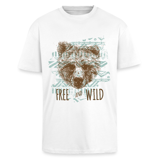 Dik oversized T-shirt - wit