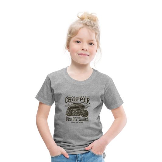 Kinderen Premium T-shirt - grijs gemêleerd