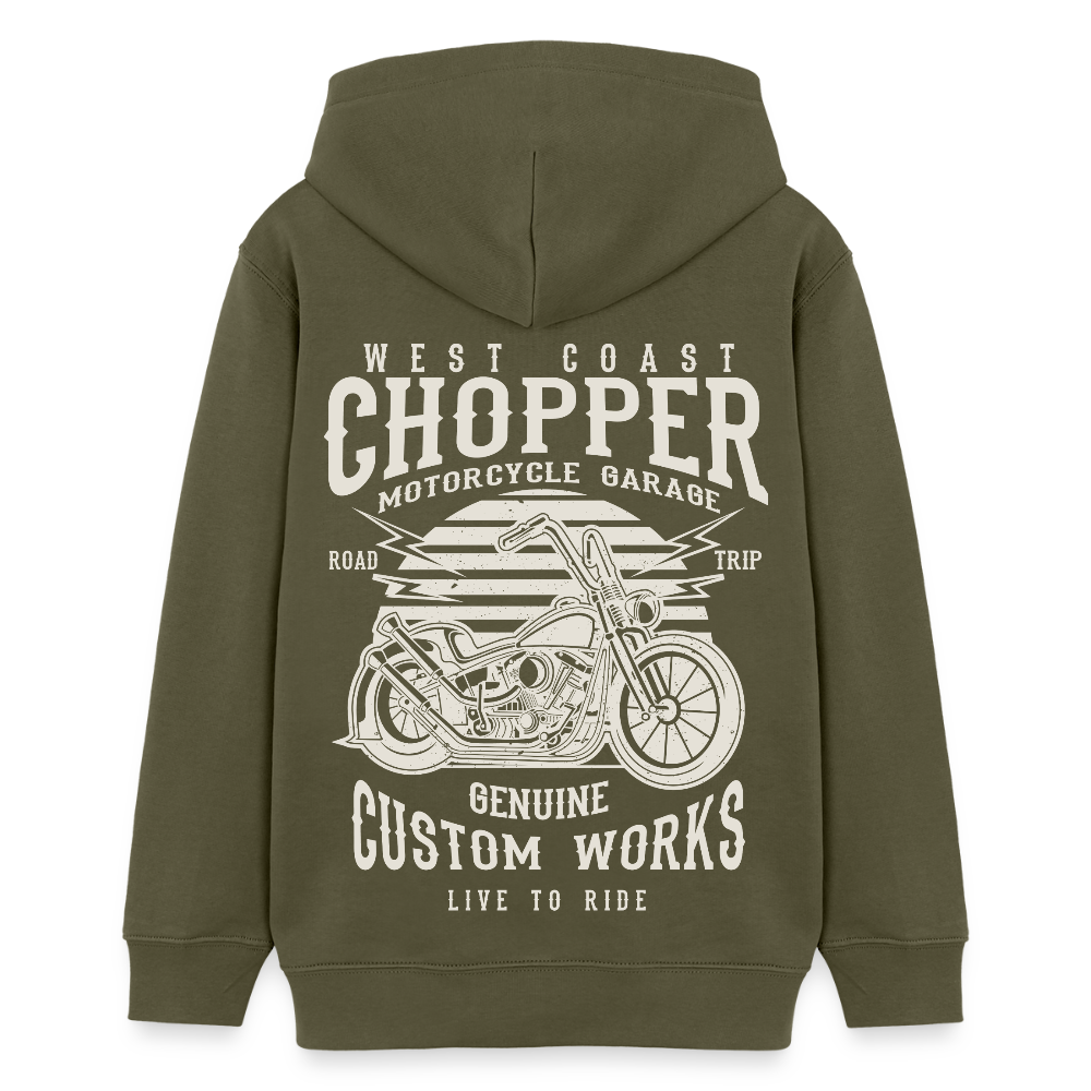 Stanley/Stella Tiener bio-hoodie Mini Cruiser - kaki