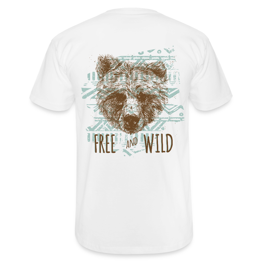 Mannen T-shirt van Fruit of the Loom - wit