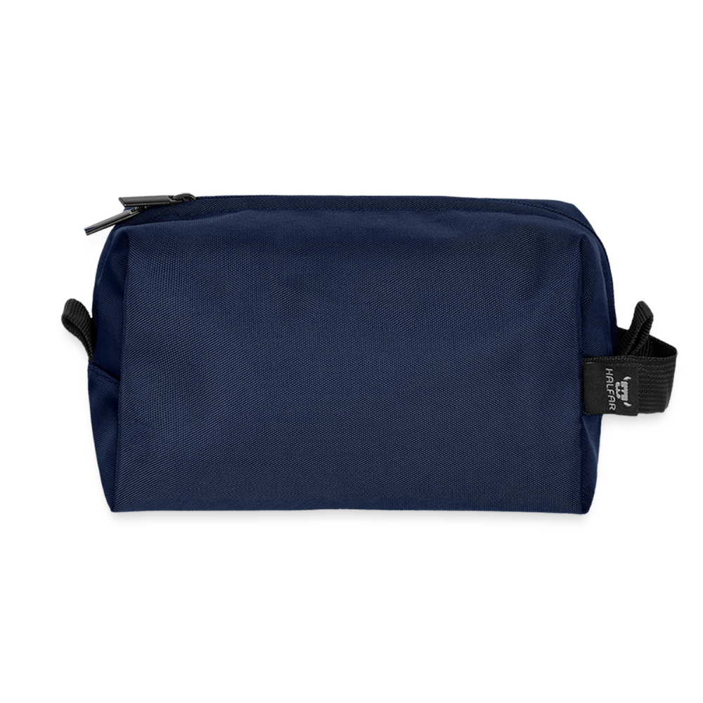 Gerecyclede toilettas - navy