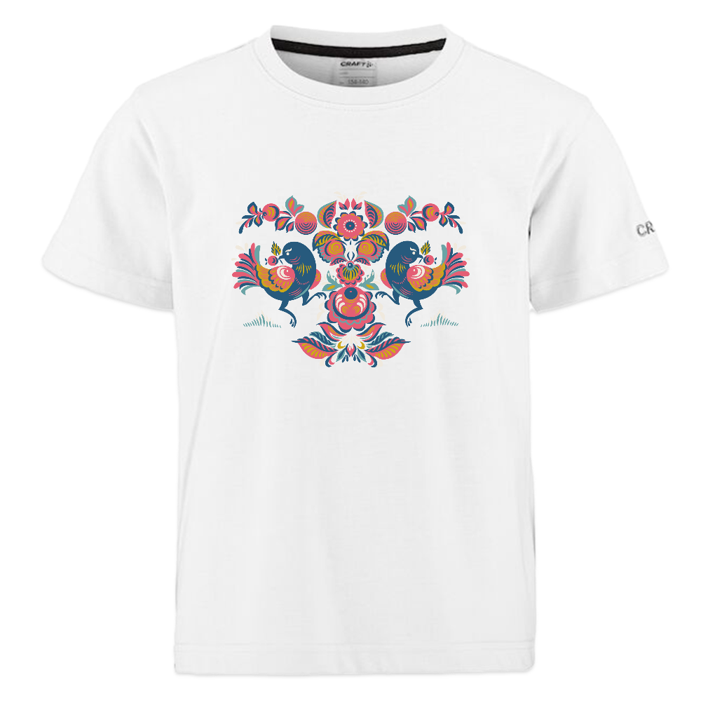 CRAFT Community 2.0 tieners T-shirt - wit