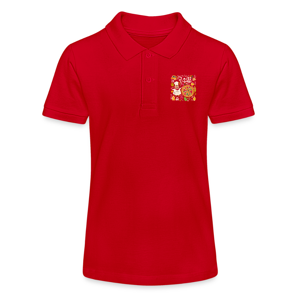 Stanley/Stella Teenagers bio-poloshirt MINI SPRINTER - rood