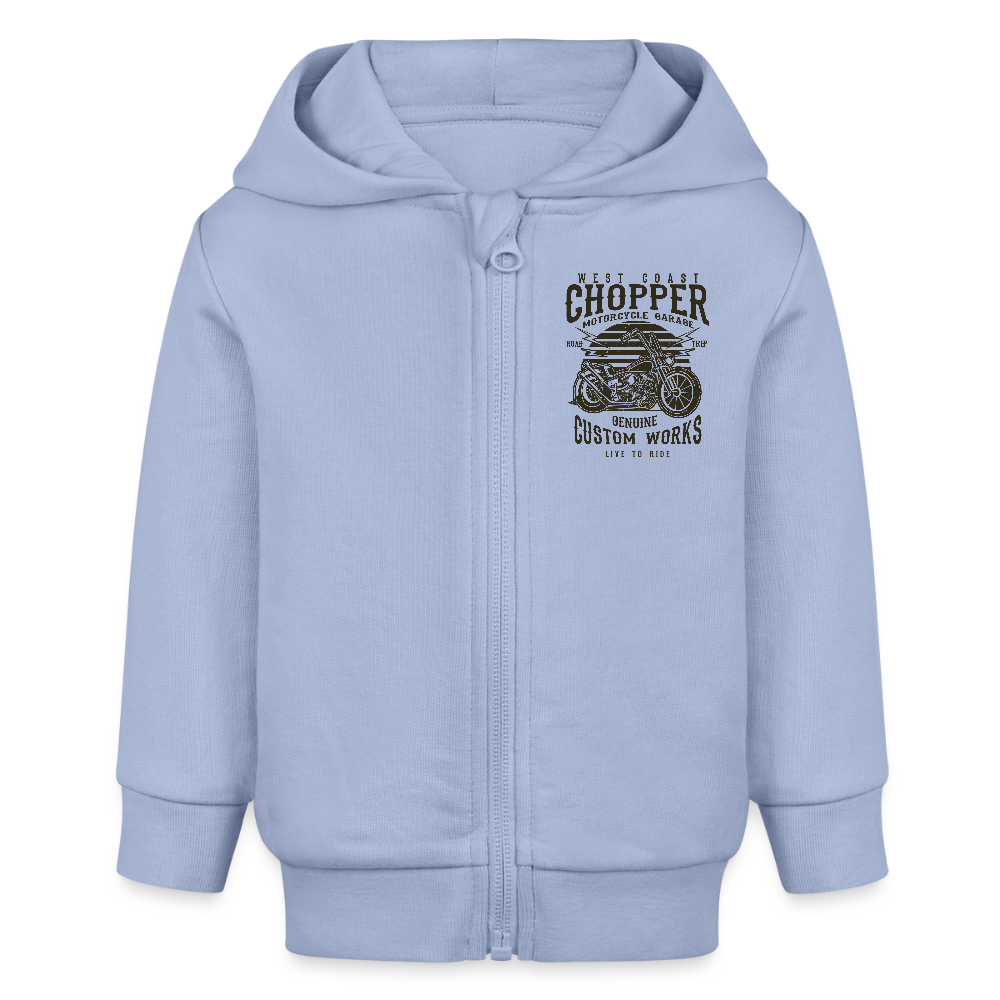 Stanley/Stella Bio zip-hoodie BABY CONNECTOR - sky