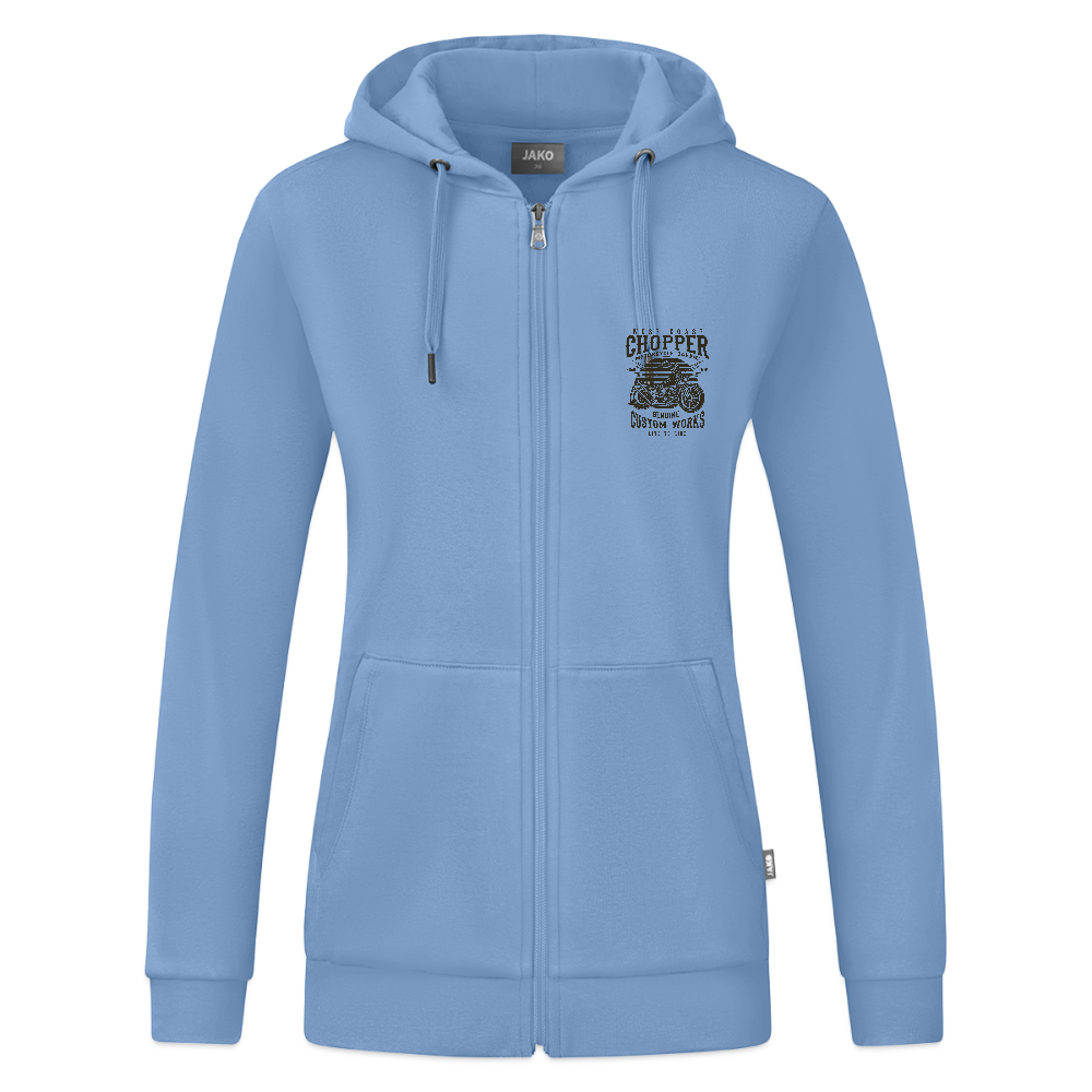 JAKO Vrouwen ziphoodie Organic - sky