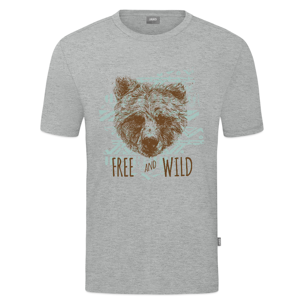JAKO Teenager T-shirt Organic - grijs gemêleerd