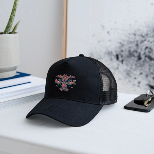 Trucker Cap - zwart/zwart