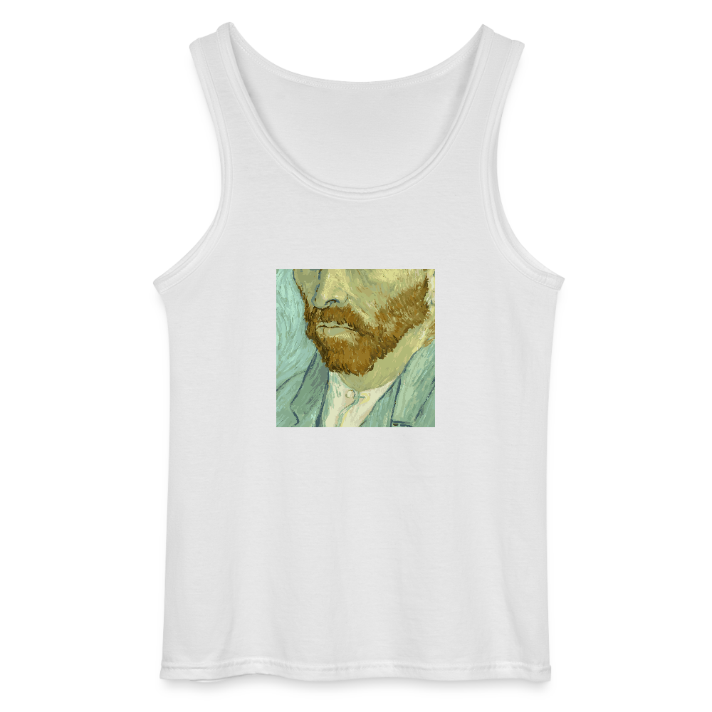 Gildan mannen tanktop - wit