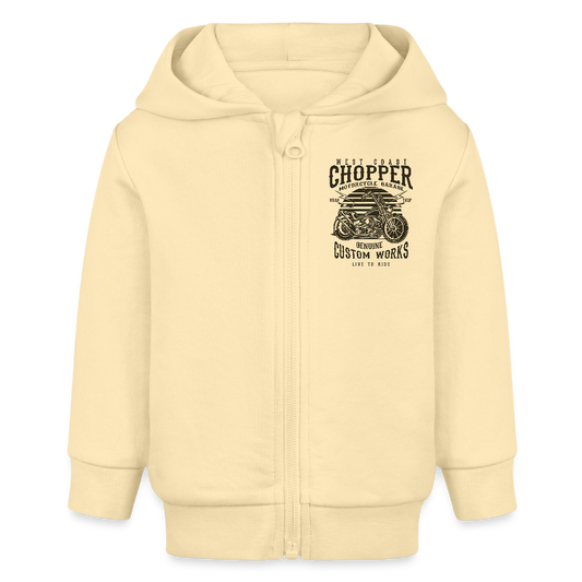 Stanley/Stella Bio zip-hoodie BABY CONNECTOR - crème