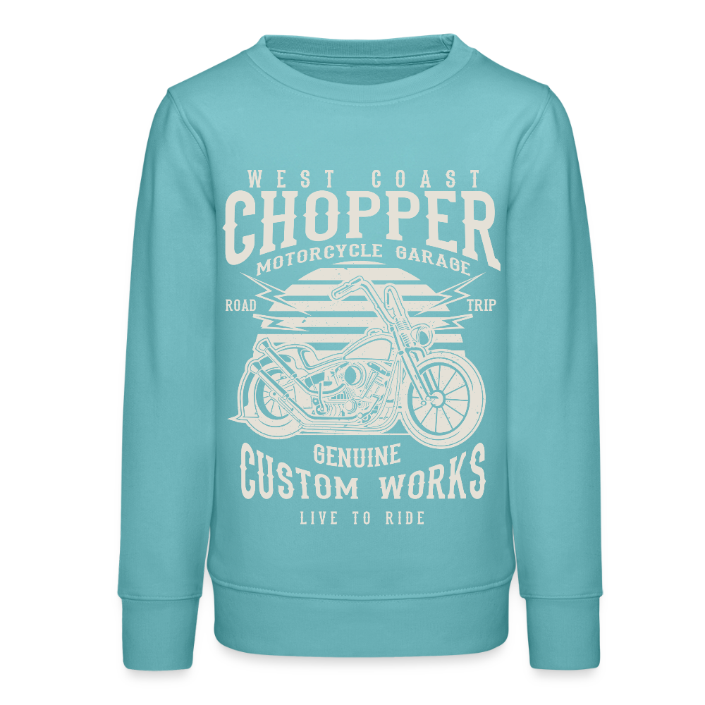 Stanley/Stella Mini Changer bio tiener sweatshirt - pastel-turquoise