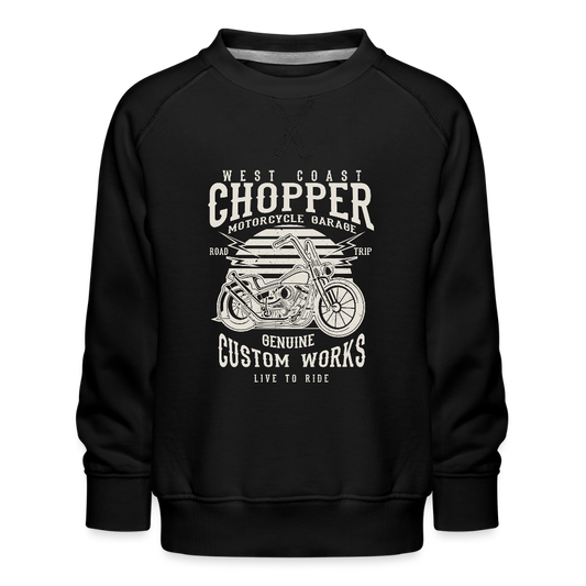 Kinderen premium sweater - zwart