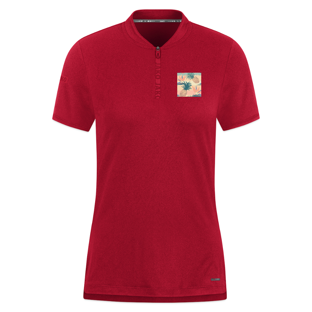 JAKO Vrouwen poloshirt Pro Casual - donkerrood