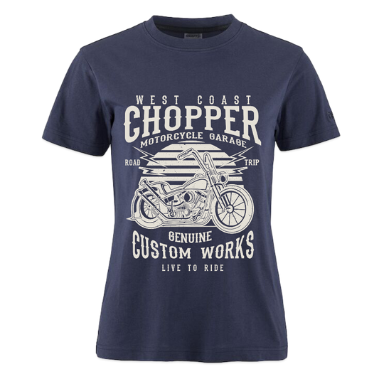 CRAFT Community 2.0 vrouwen T-shirt - dark navy