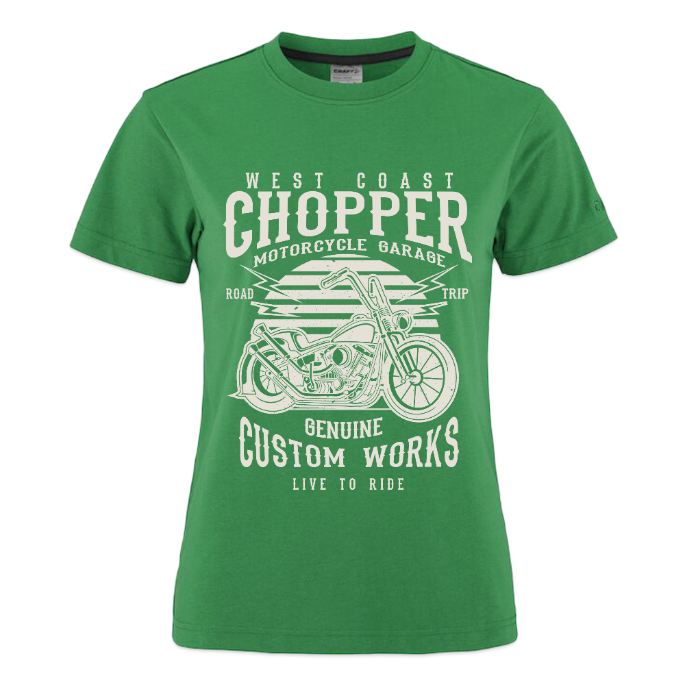 CRAFT Community 2.0 vrouwen T-shirt - smaragdgroen