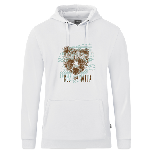 JAKO Hoodie Organic - wit