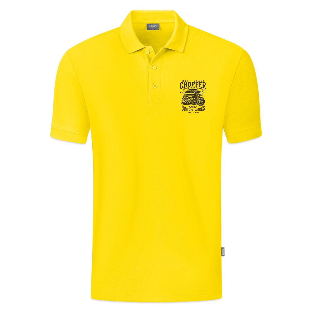 JAKO Teenager polo Organic - geel
