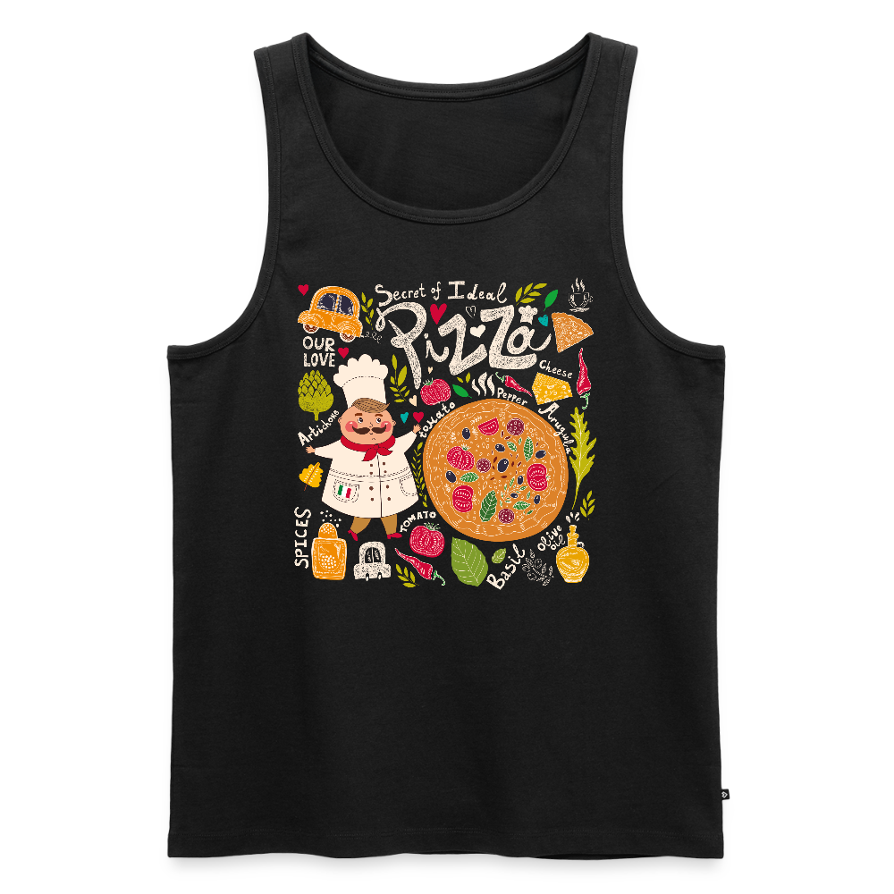 Mannen Premium tank top - zwart