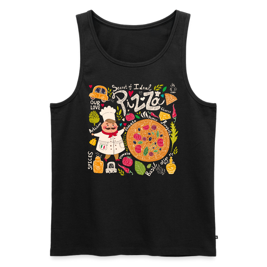 Mannen Premium tank top - zwart