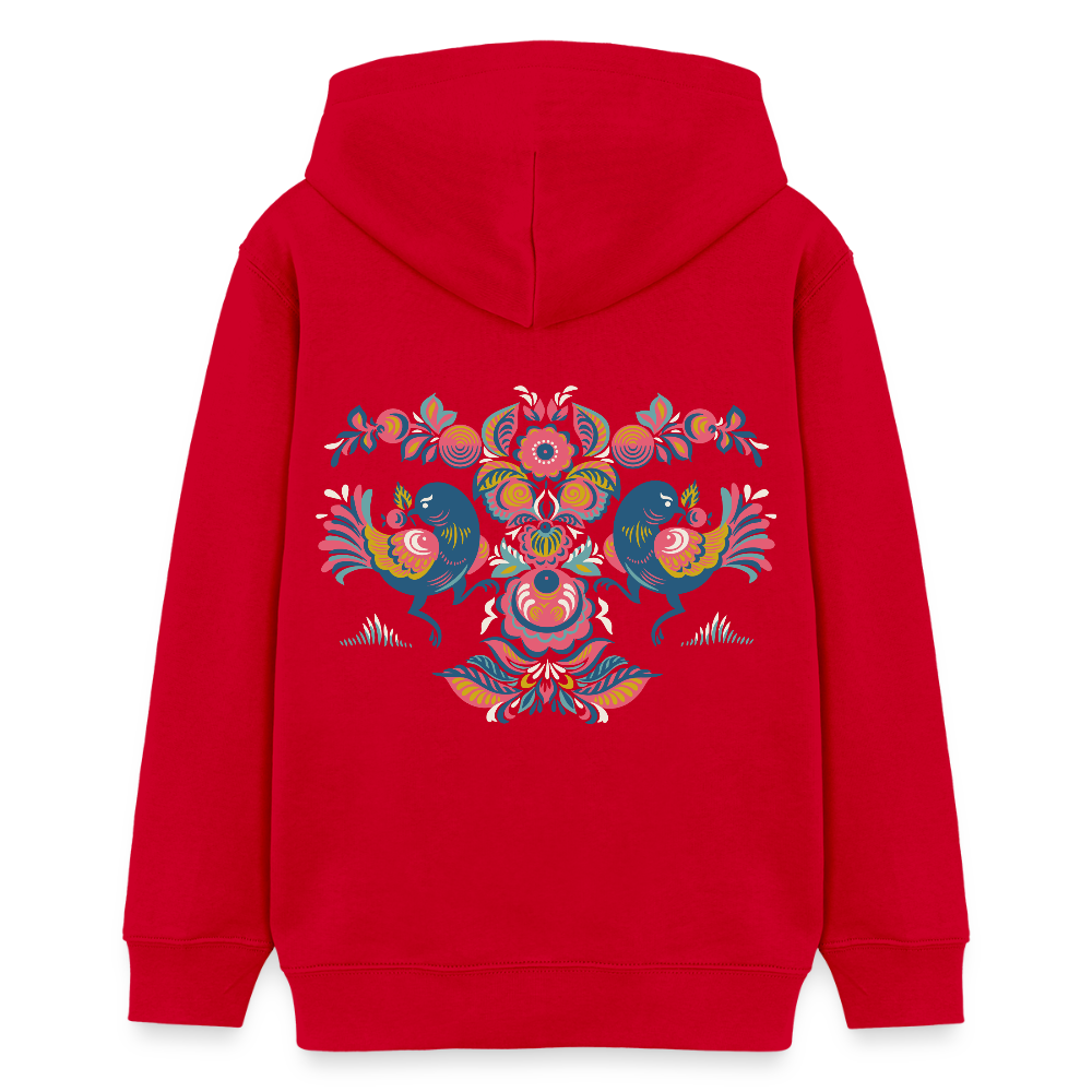 Stanley/Stella Tiener bio-hoodie Mini Cruiser - rood