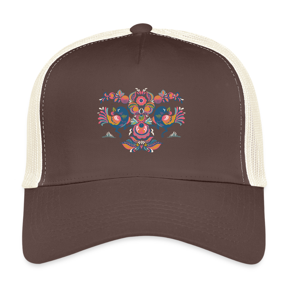 Trucker Cap - bruin/beige
