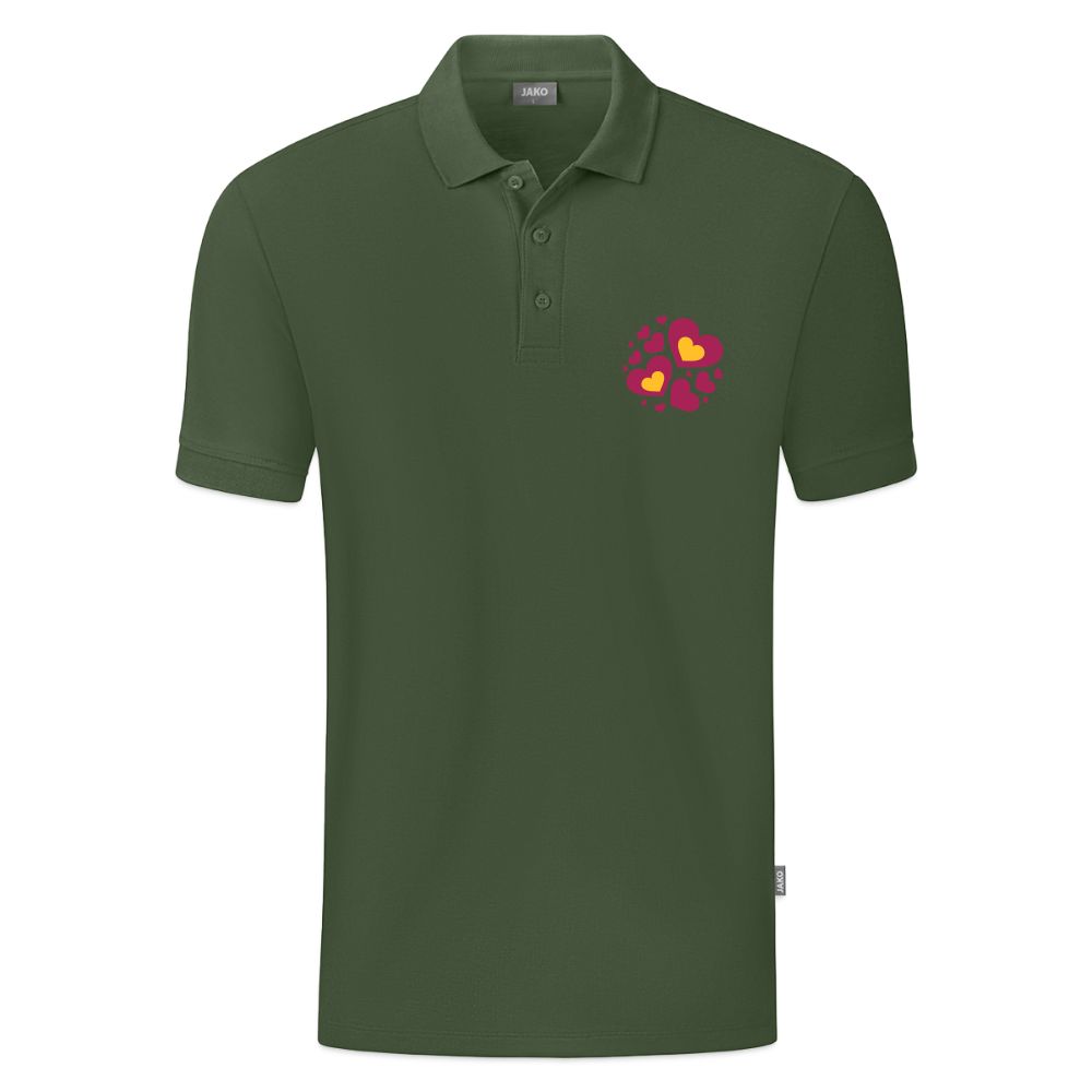 JAKO Teenager polo Organic - dennengroen
