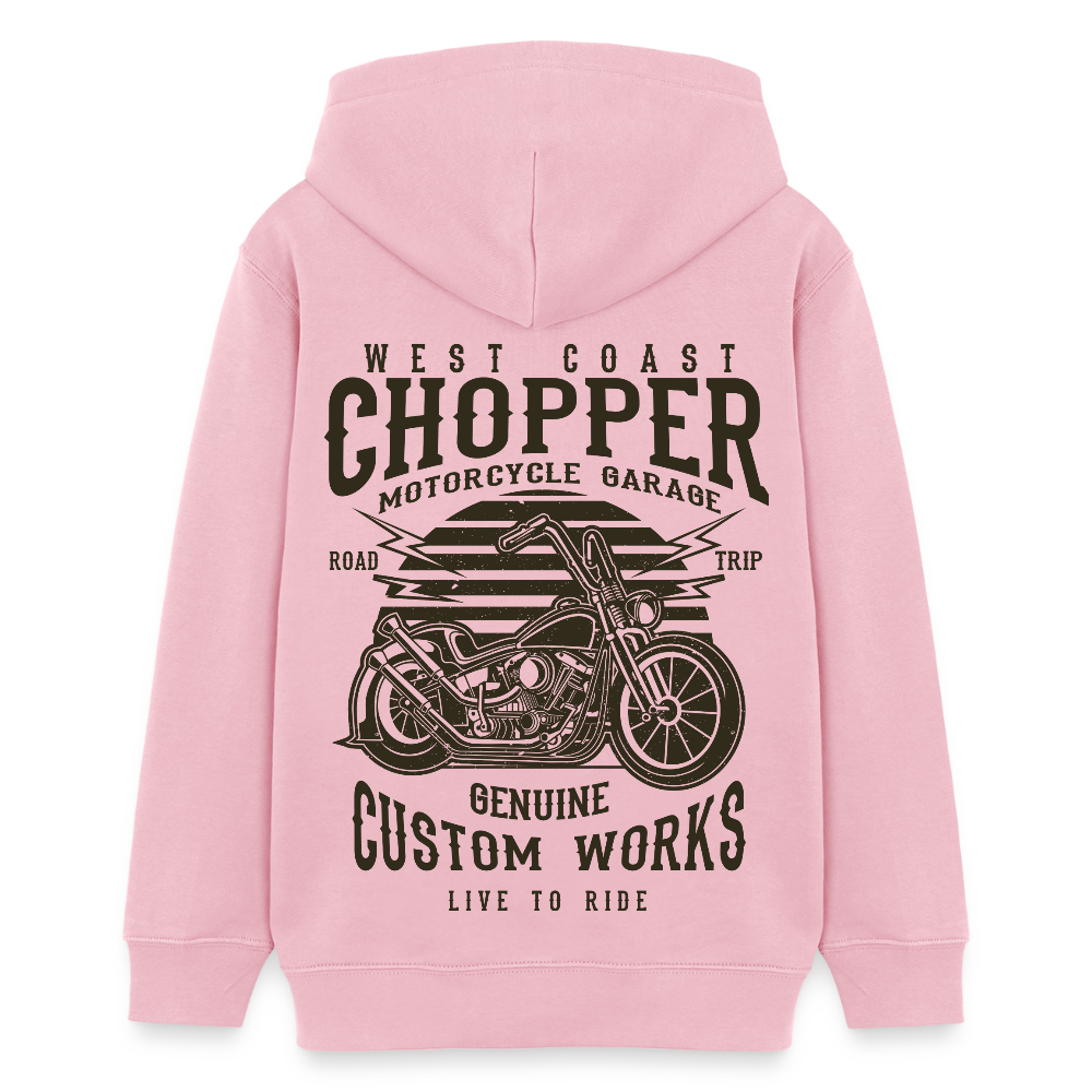 Stanley/Stella Tiener bio-hoodie Mini Cruiser - lichtroze