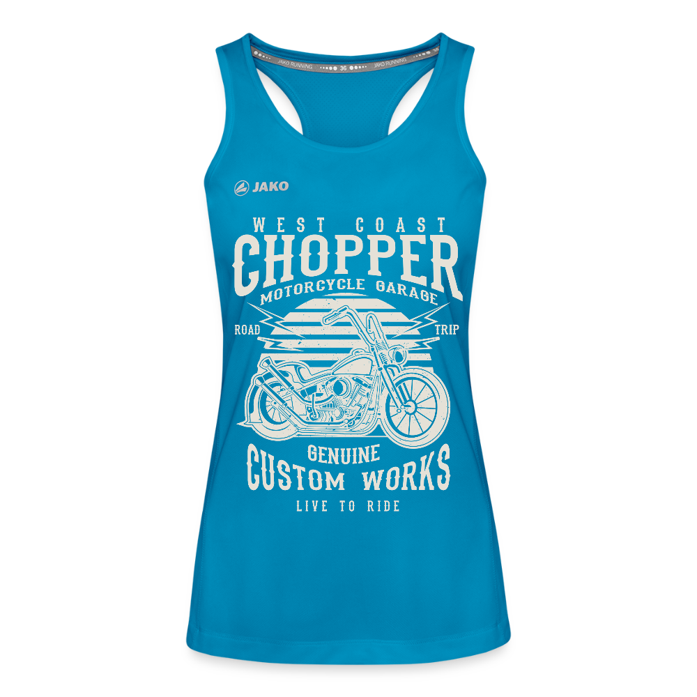 JAKO Vrouwen tanktop Run 2.0 - saffierblauw
