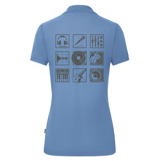 JAKO Vrouwen polo Organic - sky
