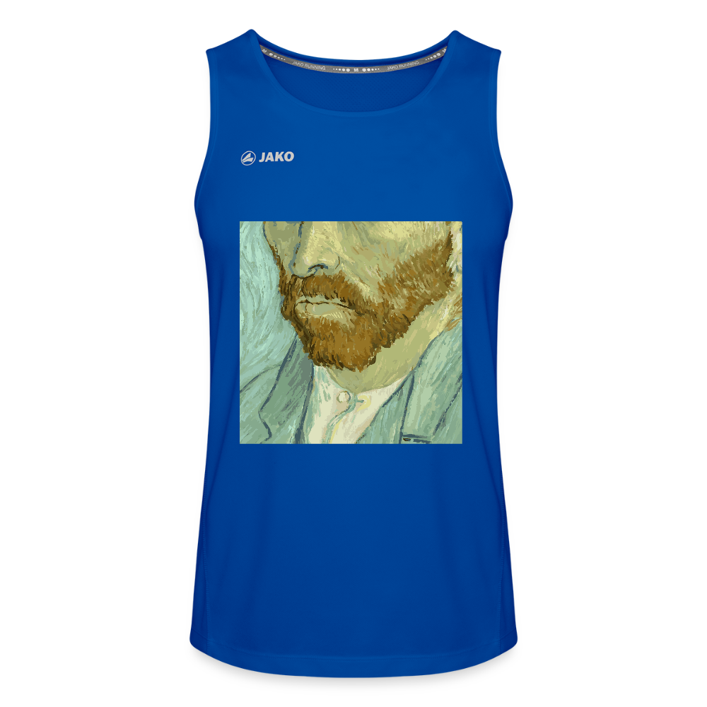 JAKO Mannen tanktop Run 2.0 - koningsblauw