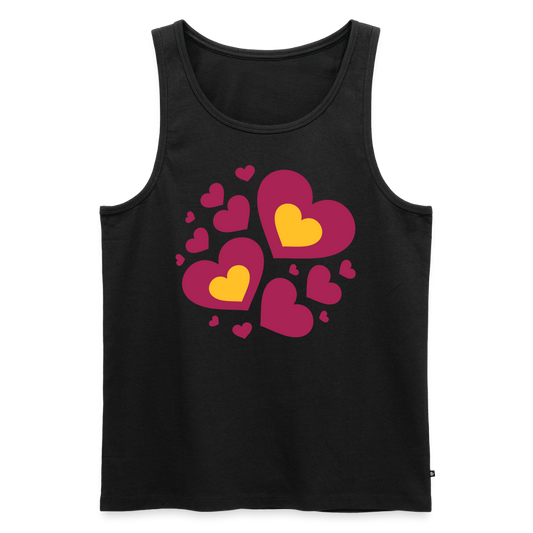 Mannen Premium tank top - zwart