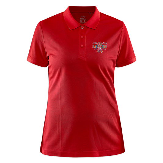 CRAFT Core Unify damespolo - rood