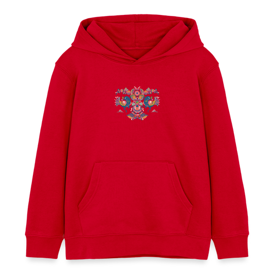 Stanley/Stella Kinder-bio-hoodie Mini Cruiser - rood