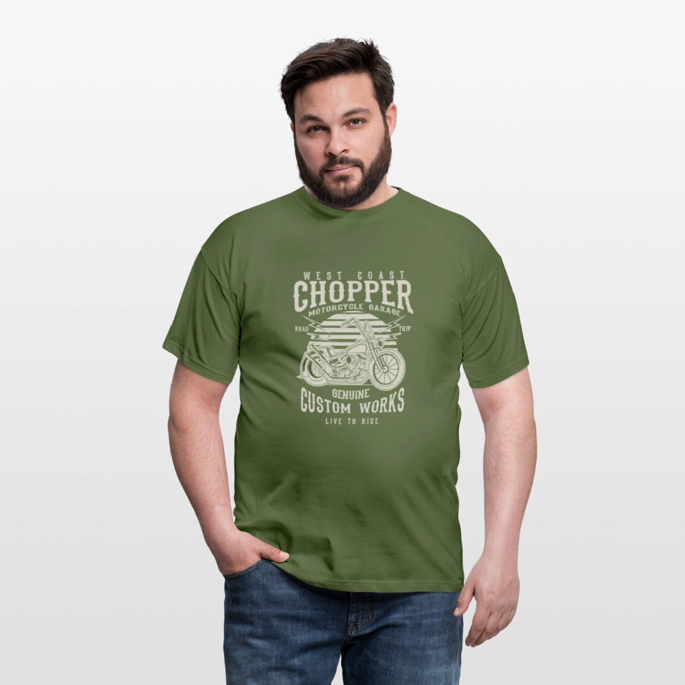 Mannen T-shirt - militairgroen