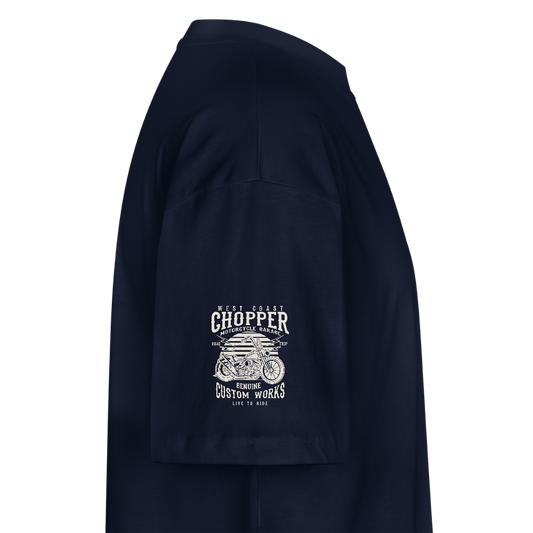 Stanley/Stella Uniseks oversized bio T-shirt Blaster - marine