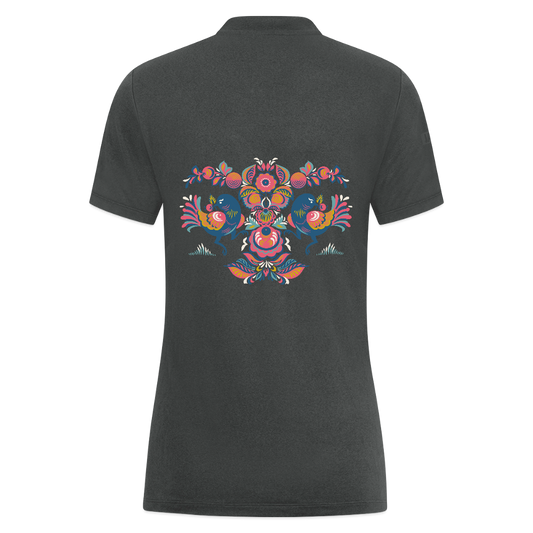 JAKO Vrouwen poloshirt Pro Casual - grafietgrijs