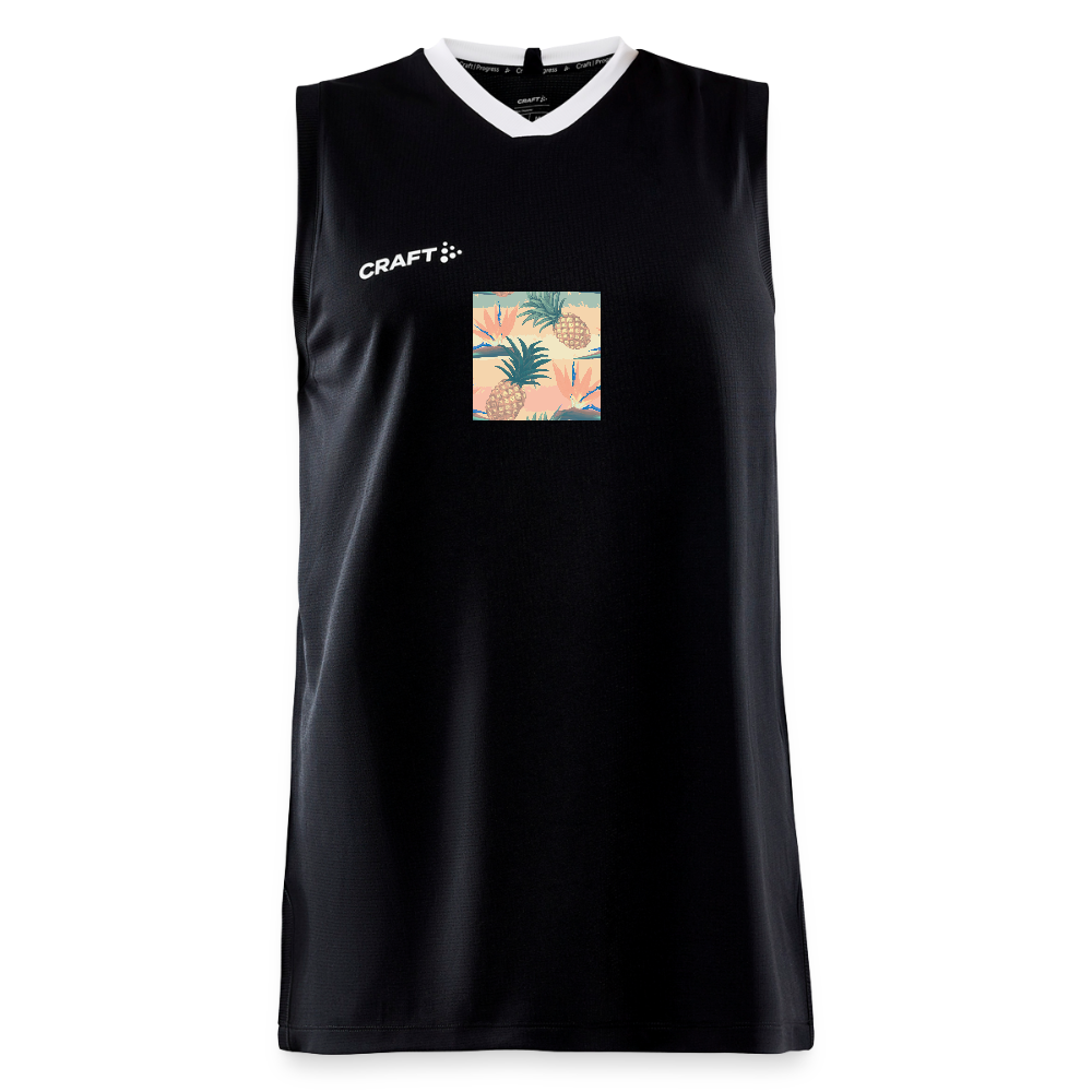 CRAFT Progress kinder-basketbalshirt - zwart
