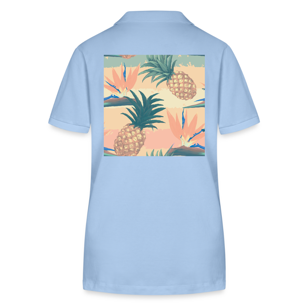 Stanley/Stella Vrouwen bio poloshirt ELLISER - sky blue