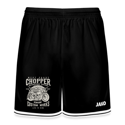 JAKO basketbalshort Center 2.0 - zwart/wit